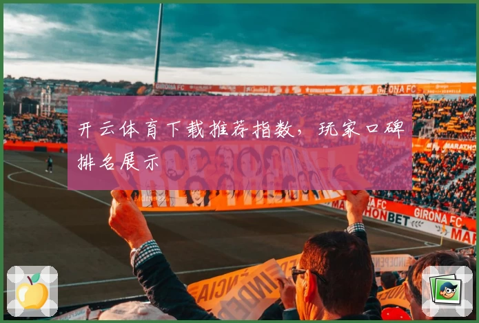 开云体育下载推荐指数,玩家口碑排名展示